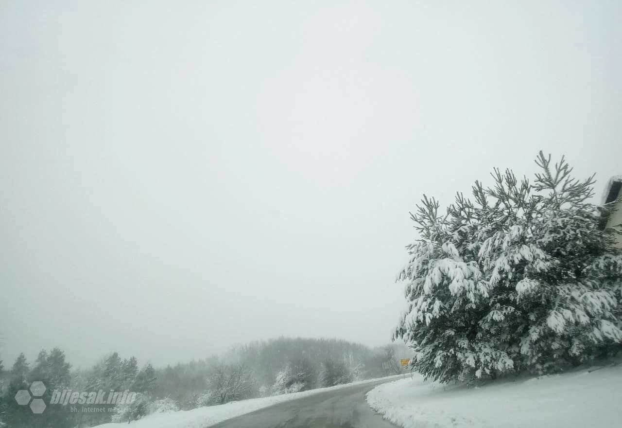 Obilan snijeg na području istočne Hercegovine