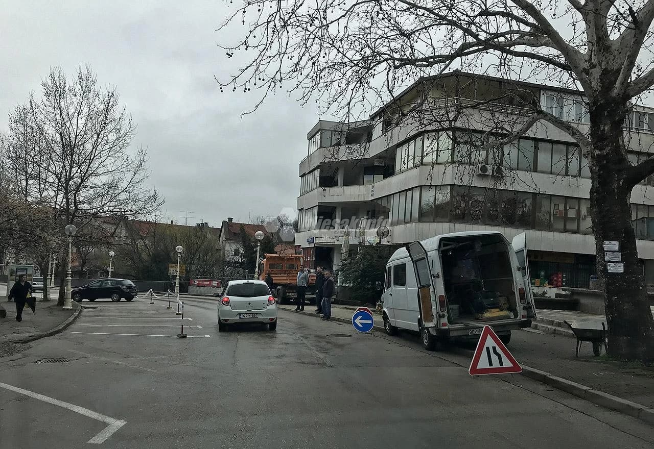 Radovi na rekonstrukciji nogostupa