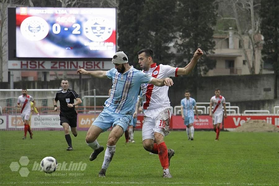 HŠK Zrinjski - FK Željezničar 3:3