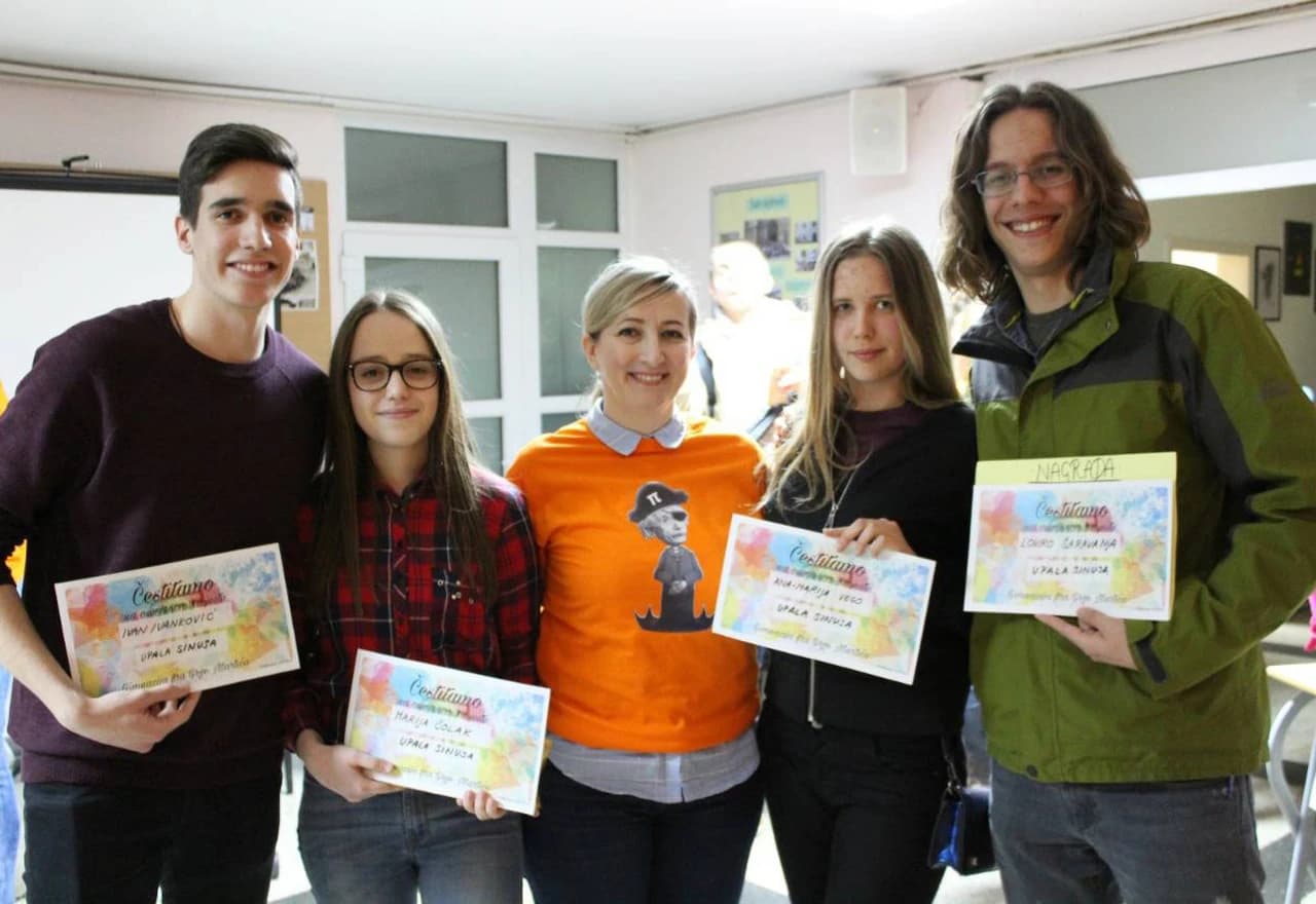 Učenici Gimnazije fra Grge Martića obilježili Dan broja pi