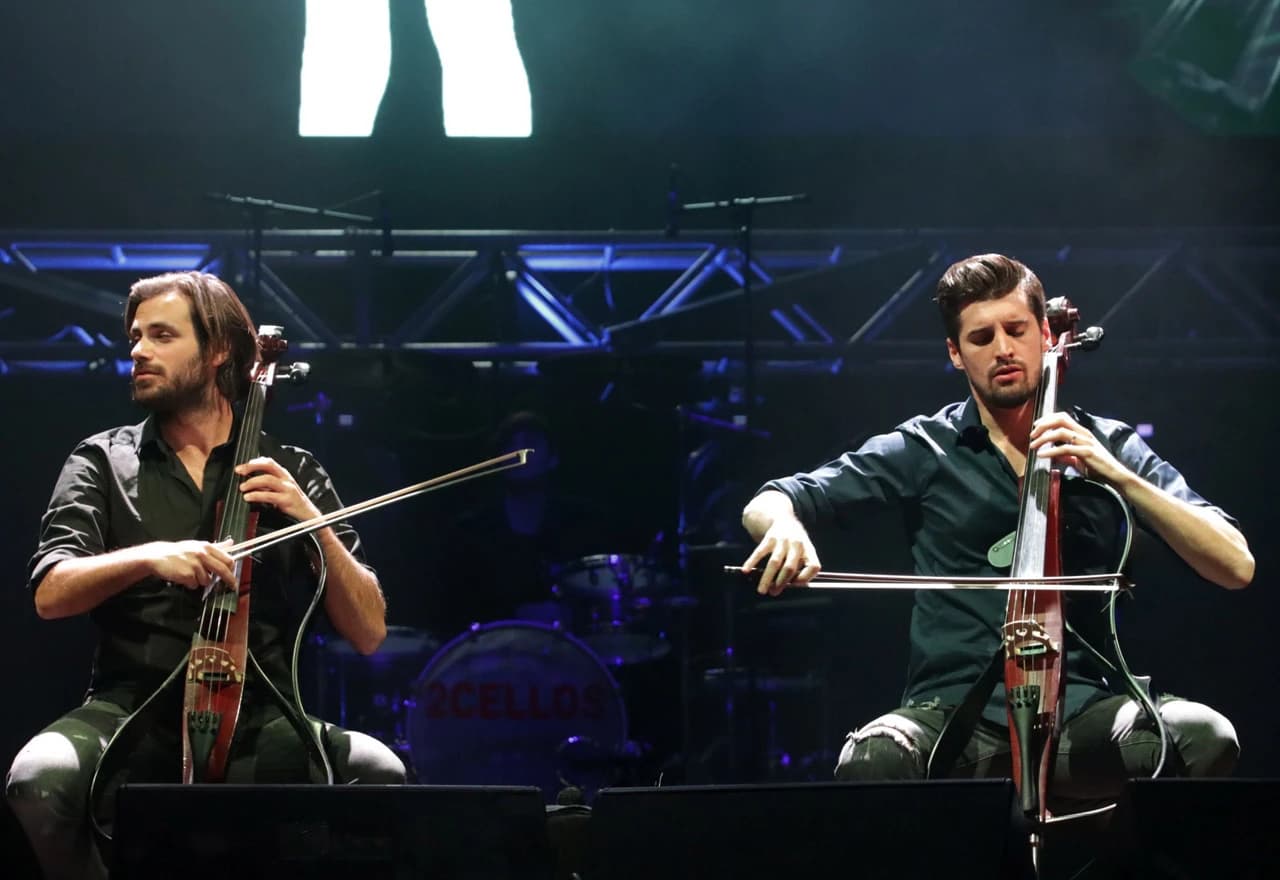 2Cellos u sarajevskoj Zetri (Stjepan Hauser i Luka Šulić)