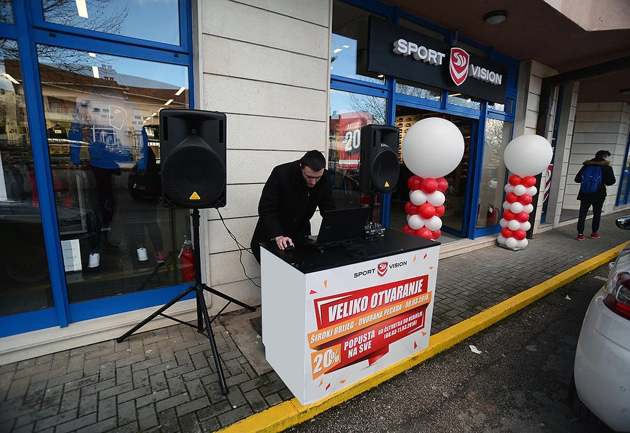 Otvaranja trgovine Sport Vision u Širokom Brijegu