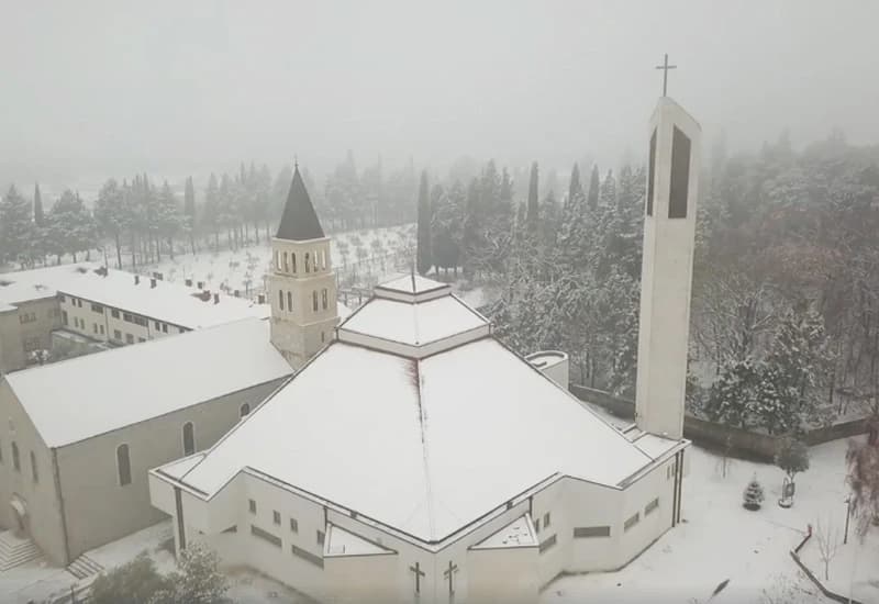 Ljubuški pod snijegom