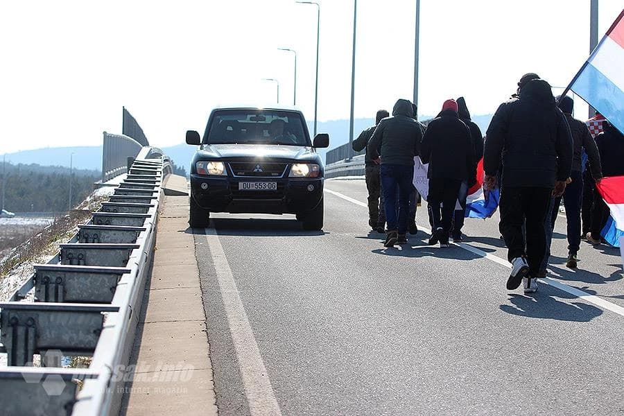 Blokada prometnica u Hercegovini