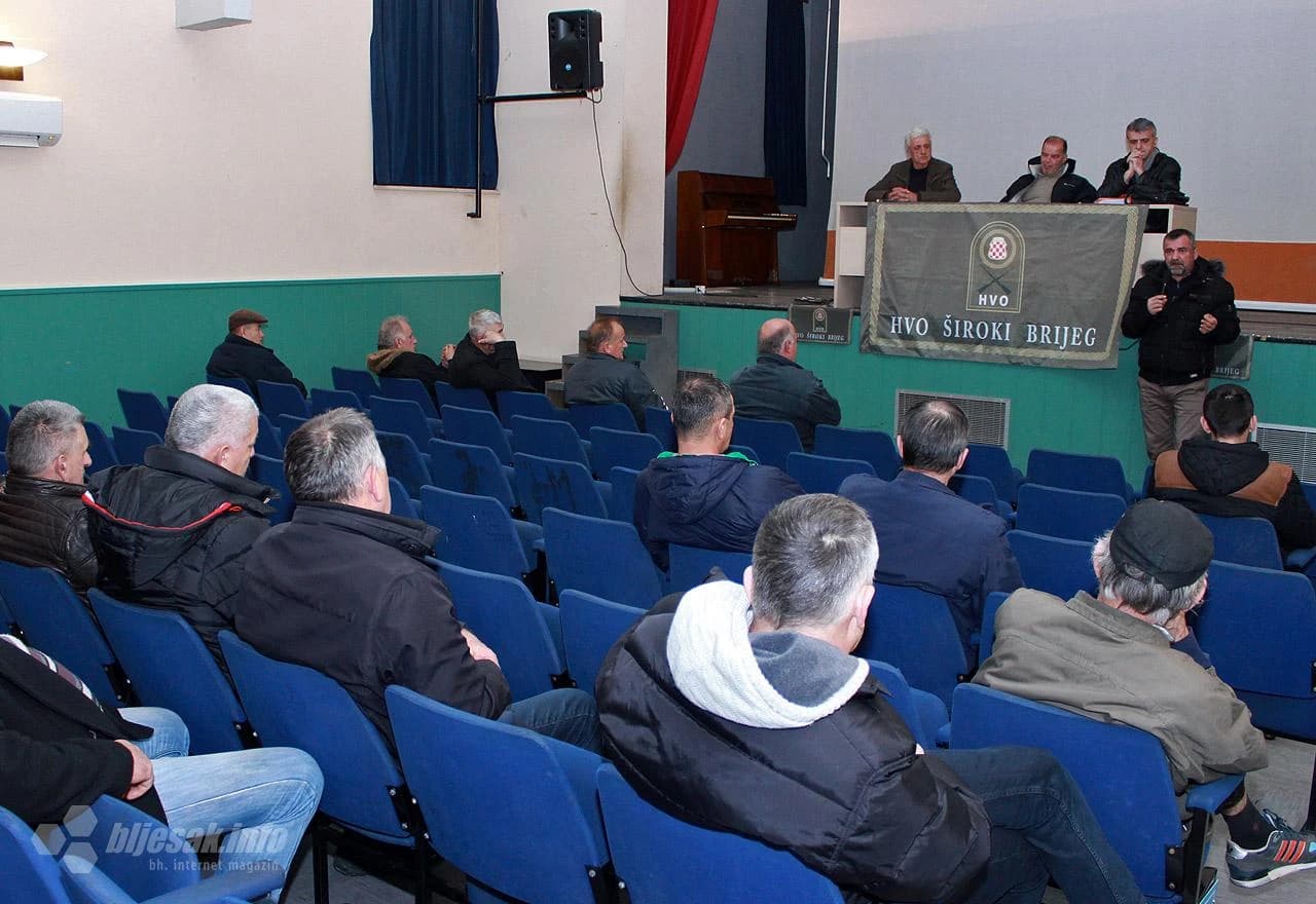 Izvanredna skupština Udruge ''Zaboravljeni branitelji'' - podružnica Široki Brijeg