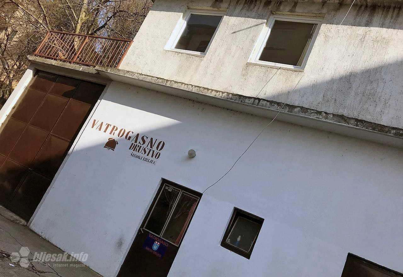 Prostorije Vatrogasnog društva Široki Brijeg u naselju Zorićevina