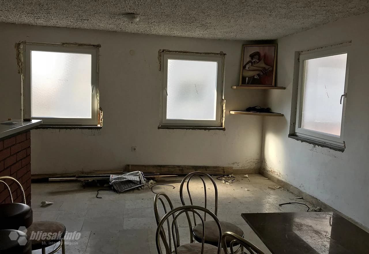 Postavljeni novi otvori, u tijeku cjelokupna obnova prostorije