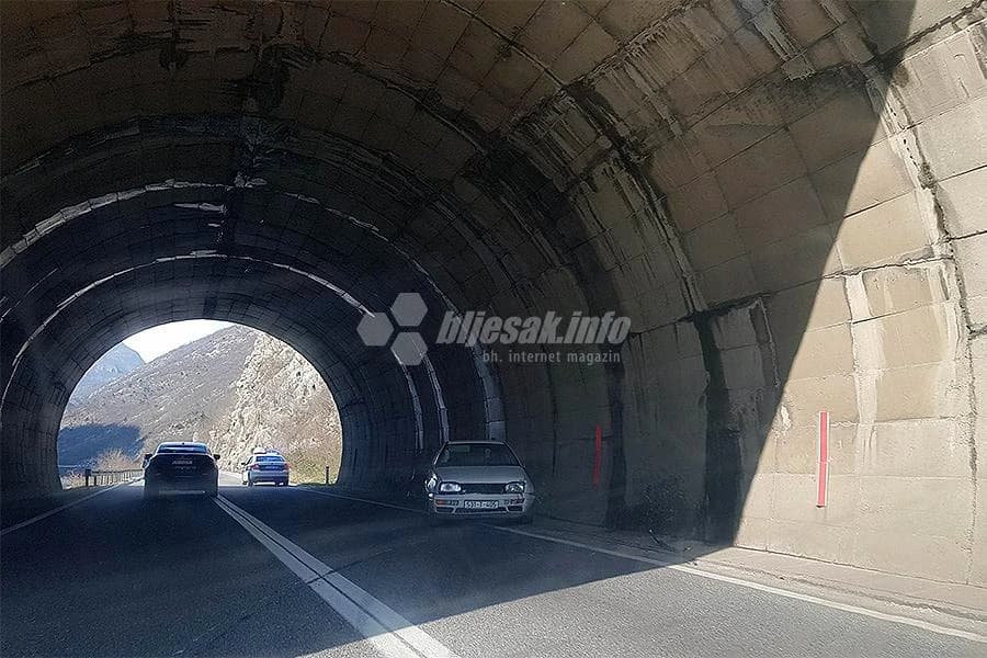 Sudar tri vozila između Mostara i Jablanice