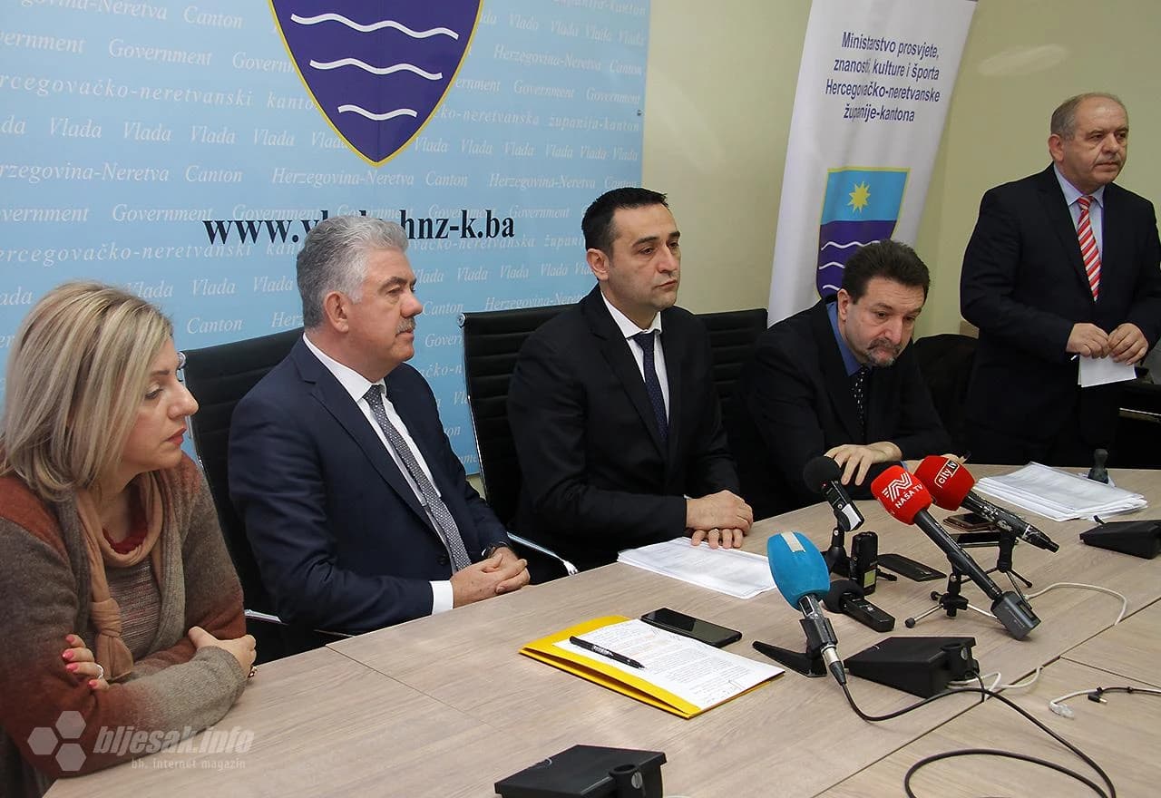 Potpisivanje Kolektivnog ugovora za djelatnost srednjoškolskog odgoja i obrazovanja na području Hercegovačko-neretvanske županije