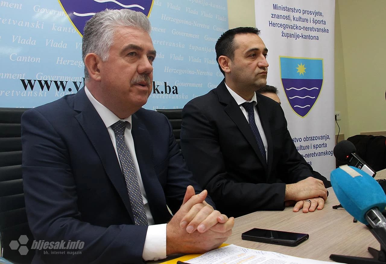 Potpisivanje Kolektivnog ugovora za djelatnost srednjoškolskog odgoja i obrazovanja na području Hercegovačko-neretvanske županije