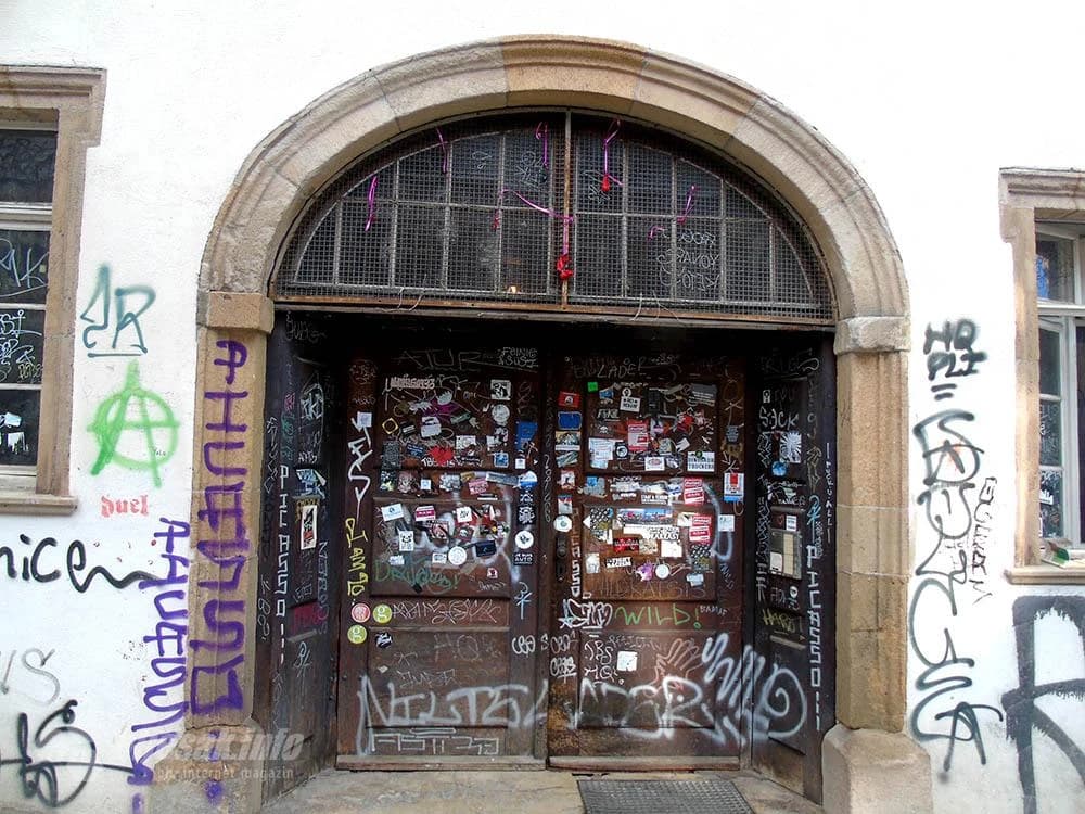 Ulaz u zgradu u Münzgasse 13