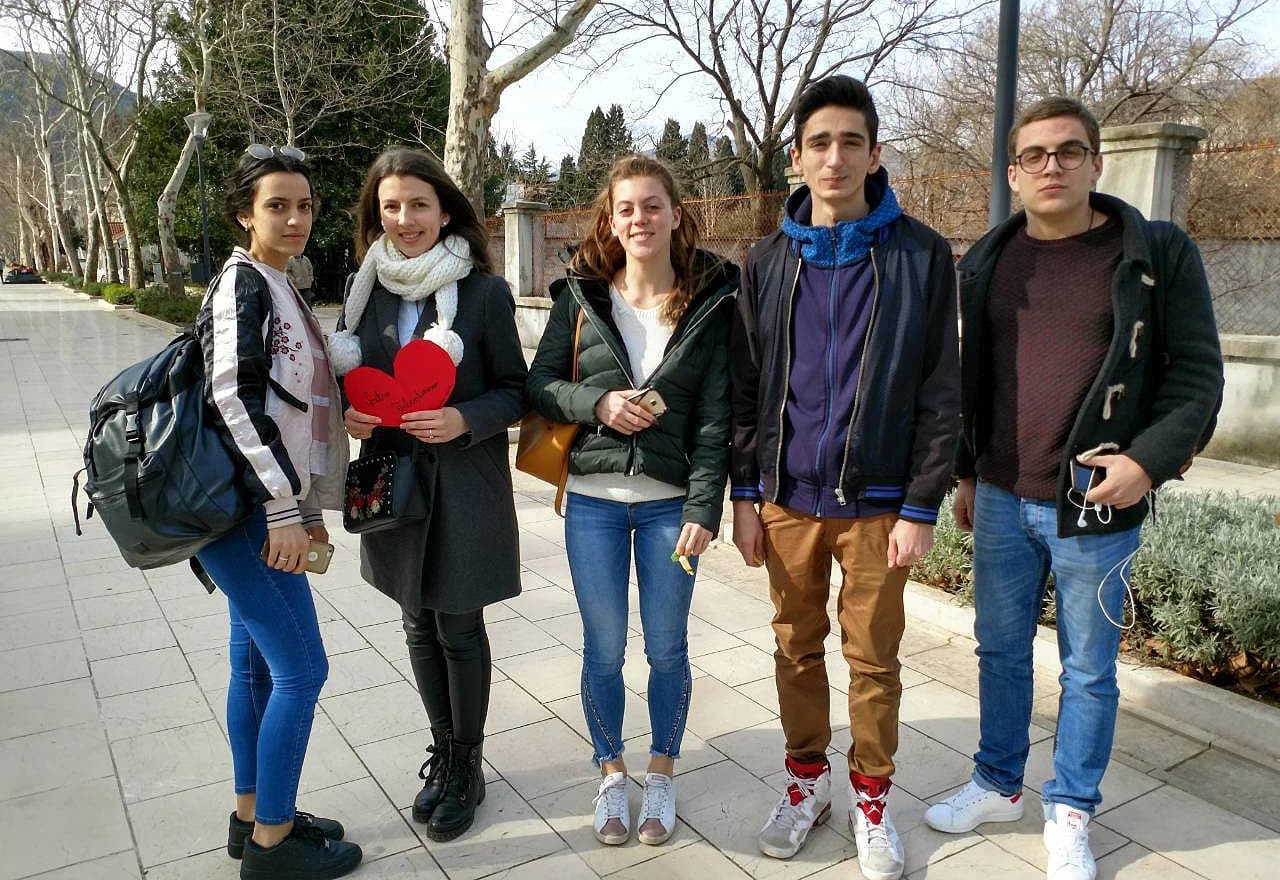 Akcija na ulicama Mostara