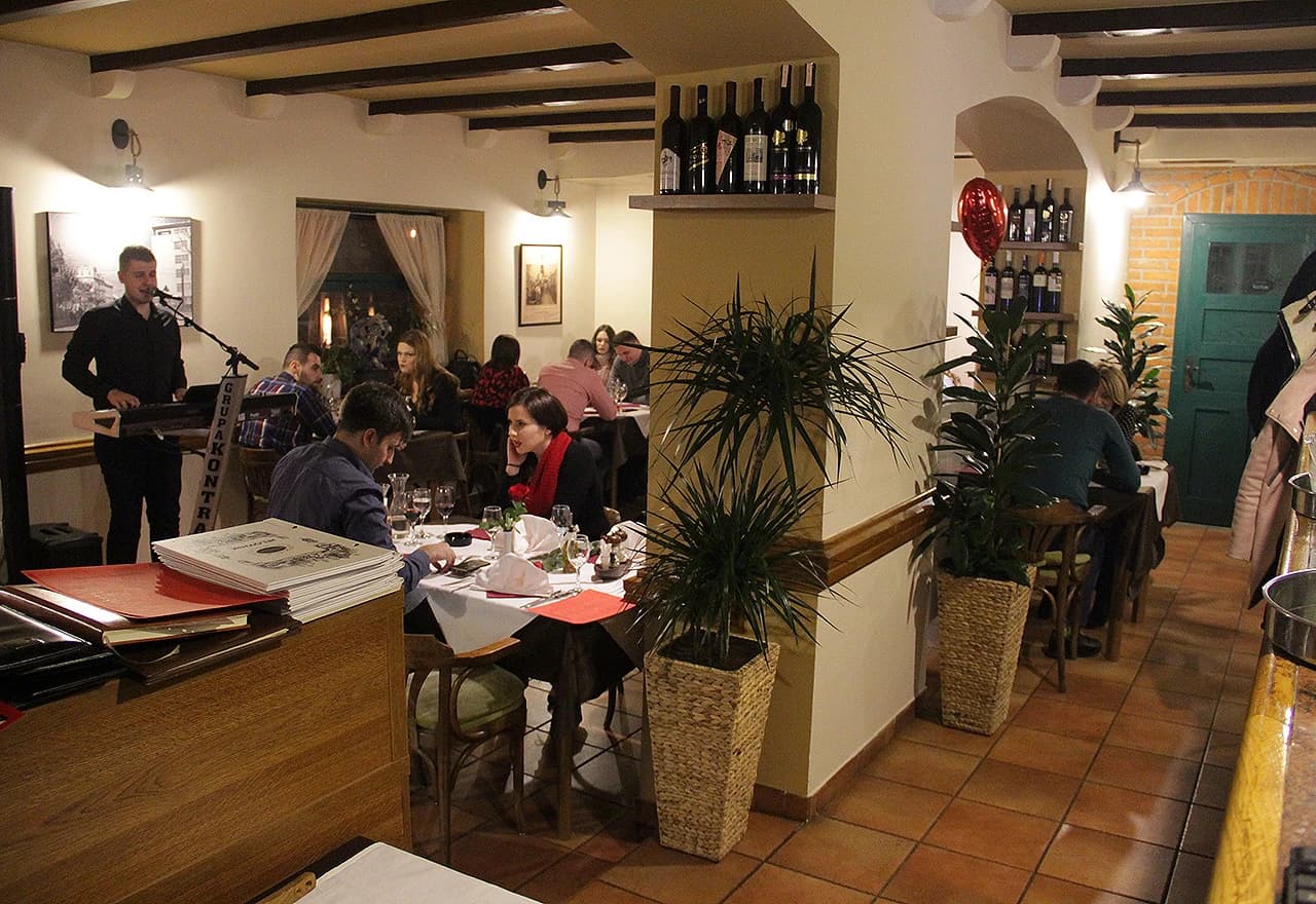 Ugodna atmosfera restorana Schumann