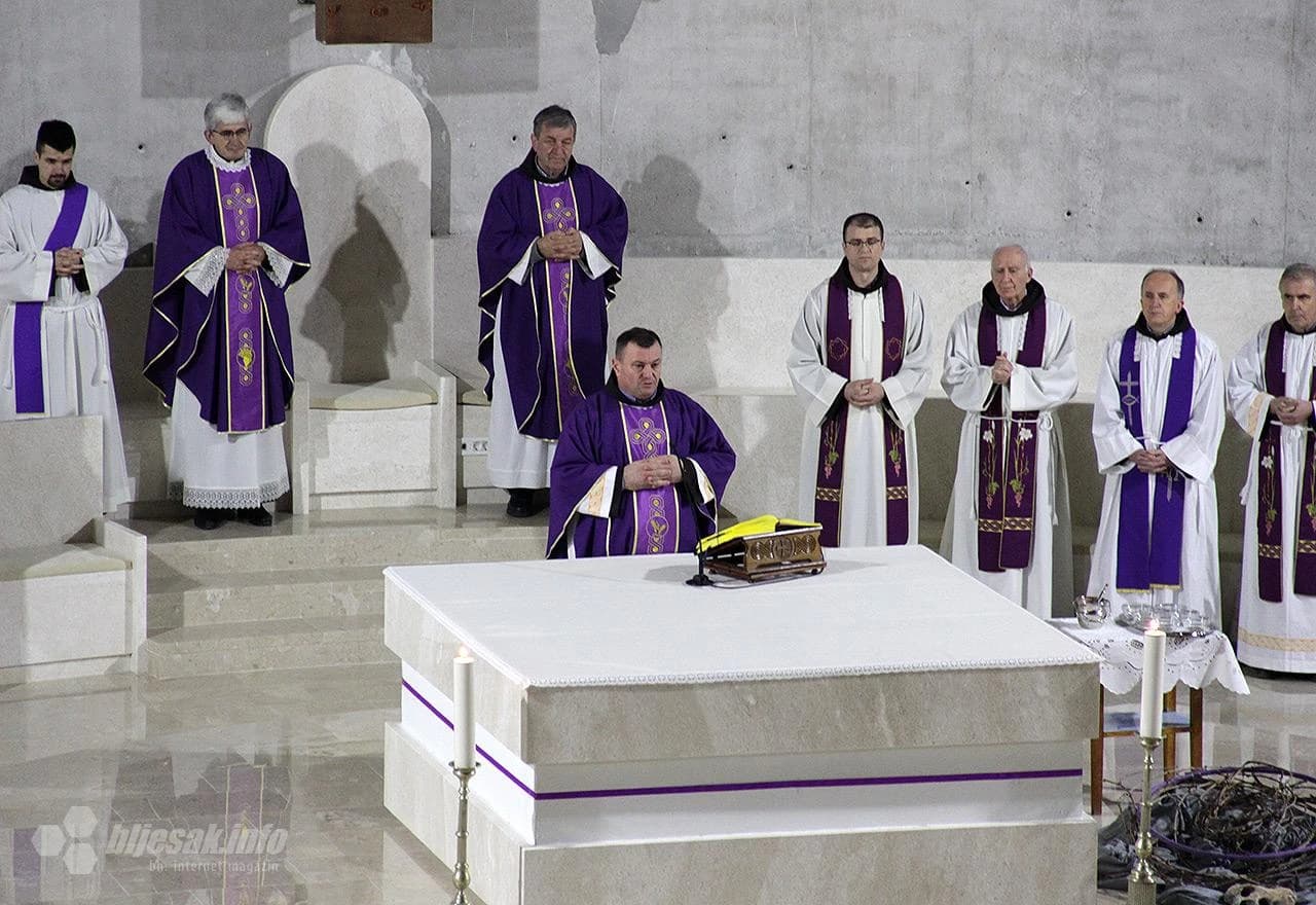 Misa u spomen na pobijene franjevce u Mostaru