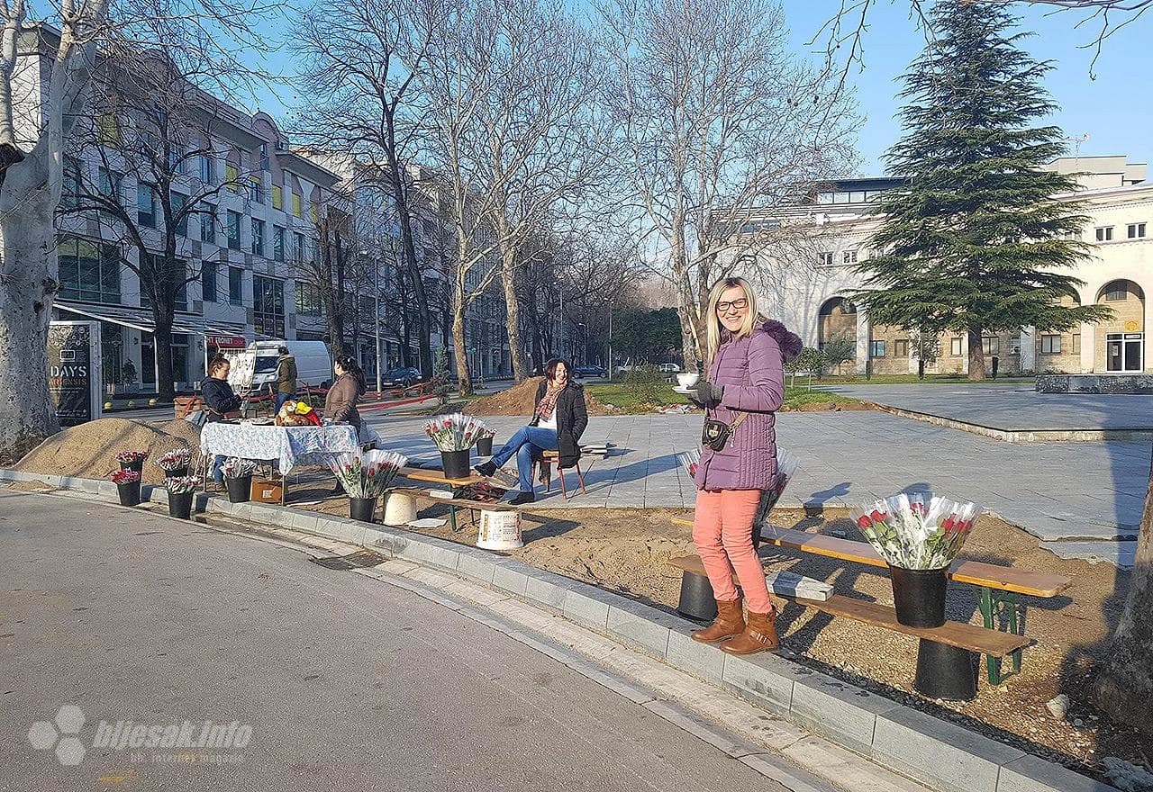 Prodaja cvijeća na mostarskim ulicama