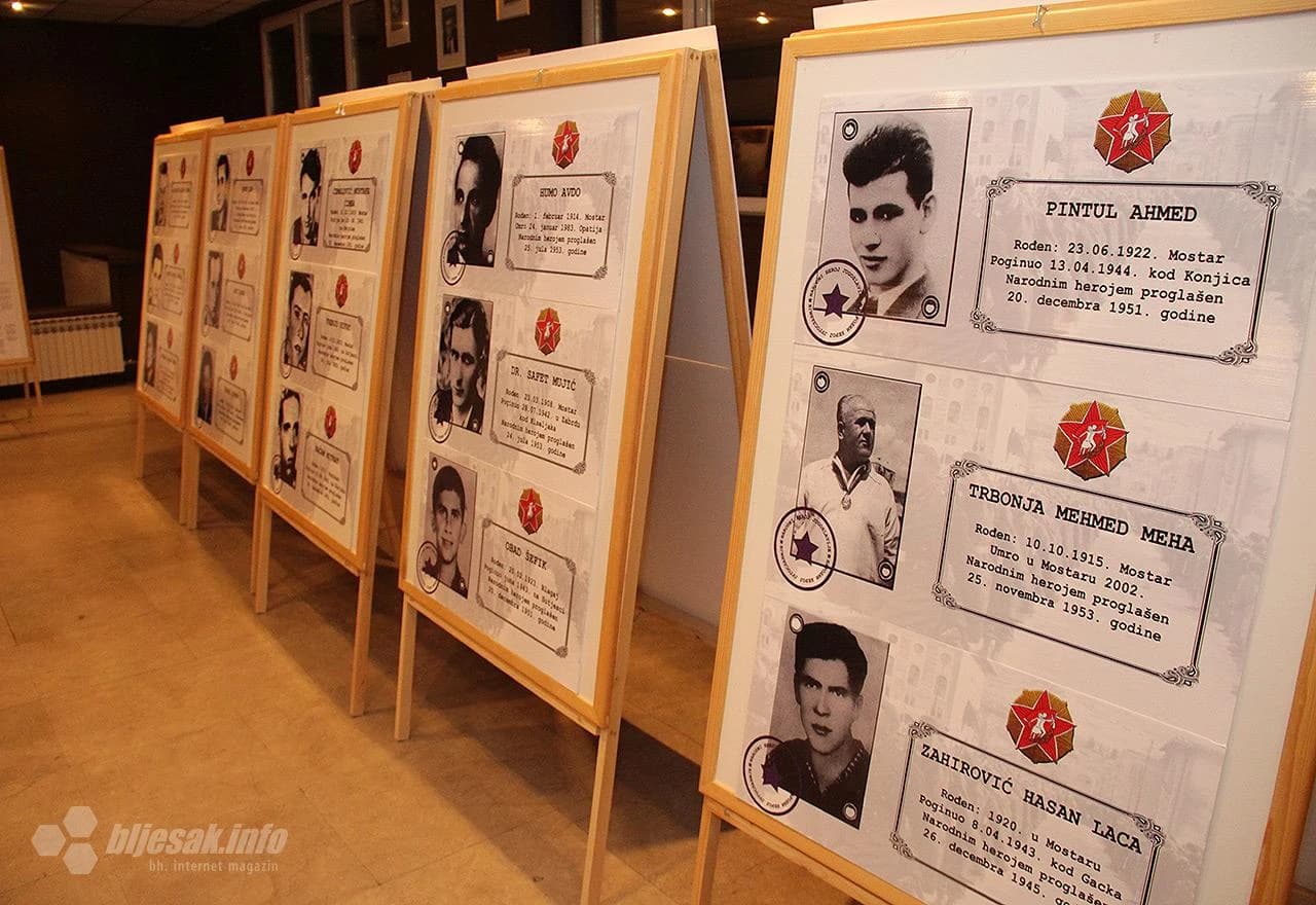 Otvorena izložba 'Nepokoreni Mostar u borbi za slobodu'