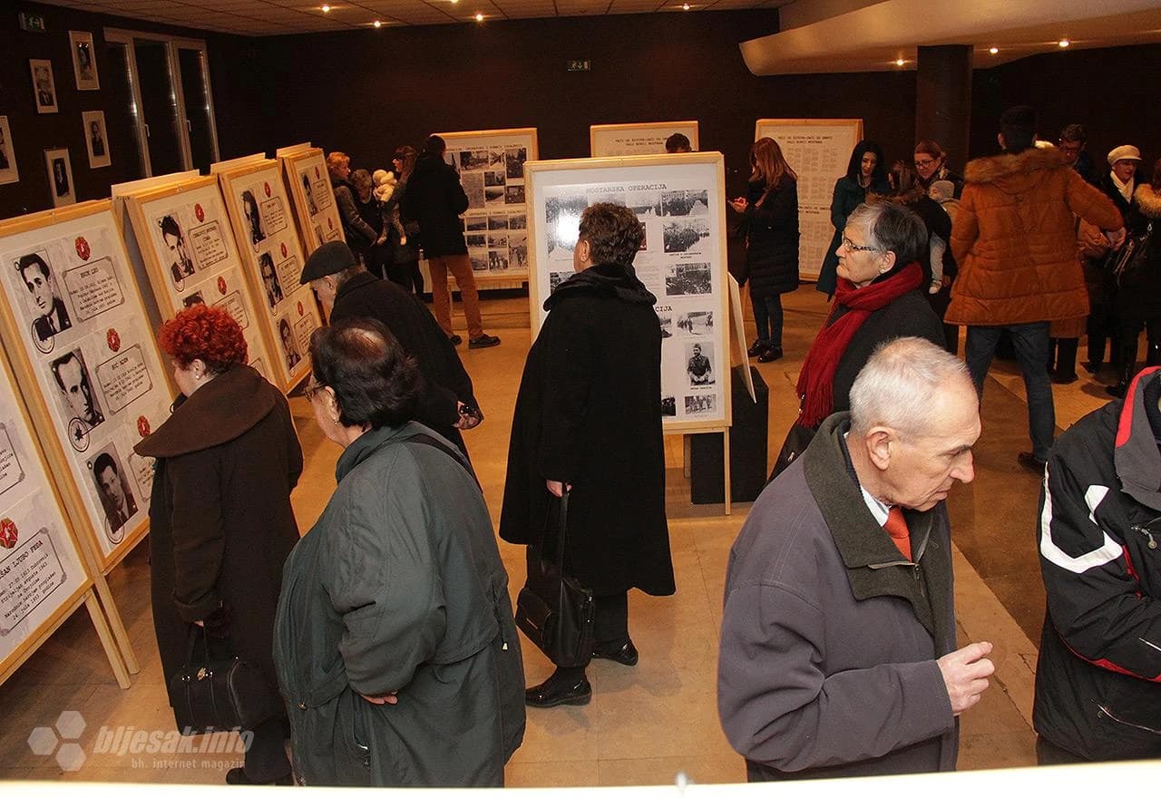 Otvorena izložba 'Nepokoreni Mostar u borbi za slobodu'