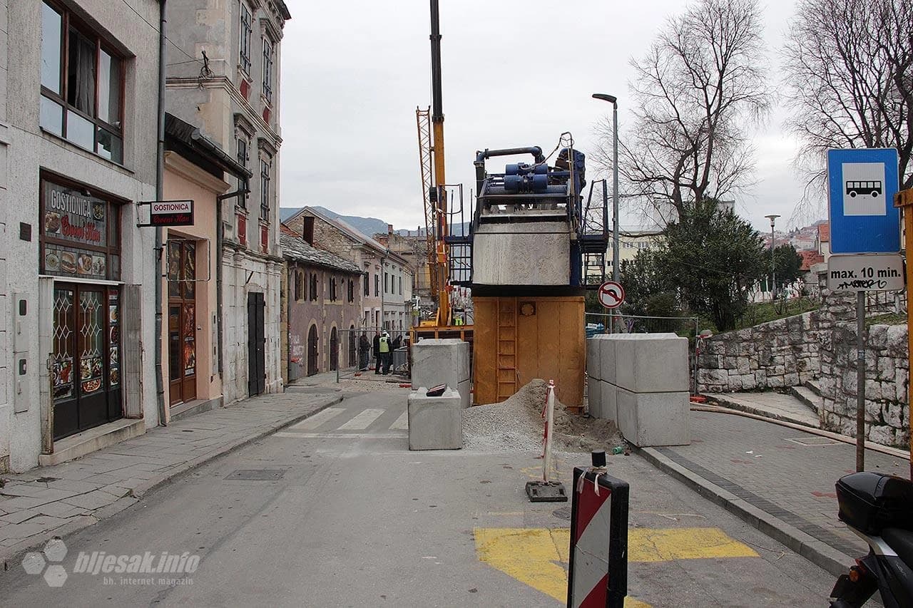 Radovi kod Narodnog pozorišta