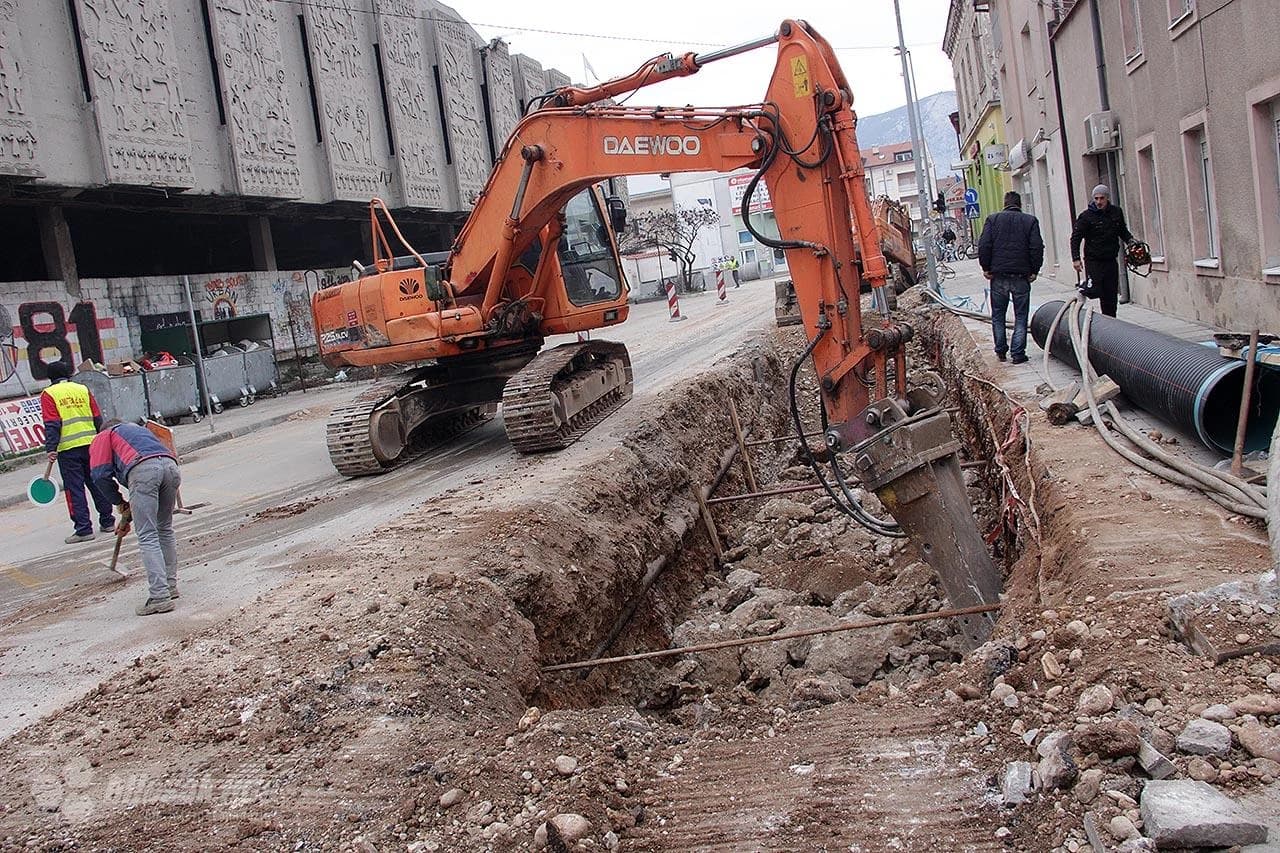 Radovi kod 'Razvitka'