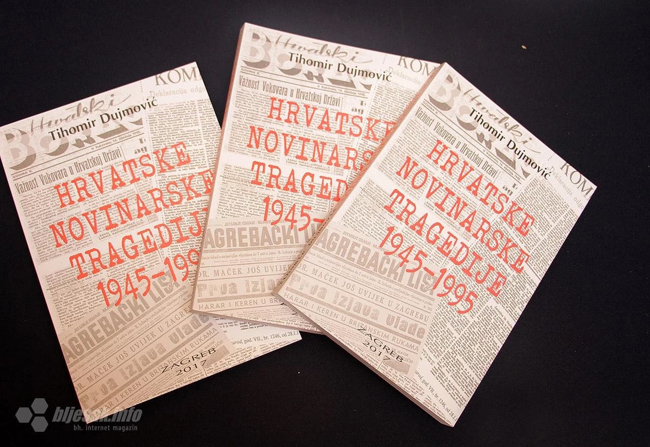 U Mostaru predstavljena knjiga 'Hrvatske novinarske tragedije 1945-1995' 