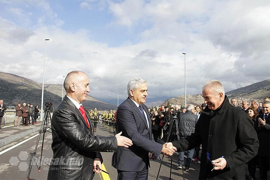 Otvoren novoizgrađeni most preko Neretve u Mostaru