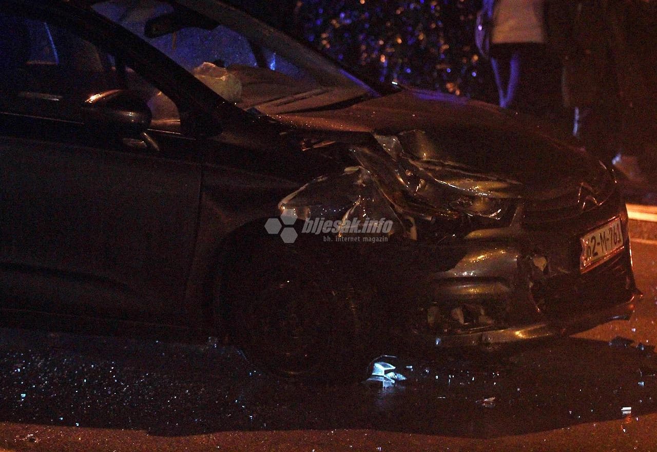 Prometna nesreća na Trnskoj cesti u Širokom Brijegu