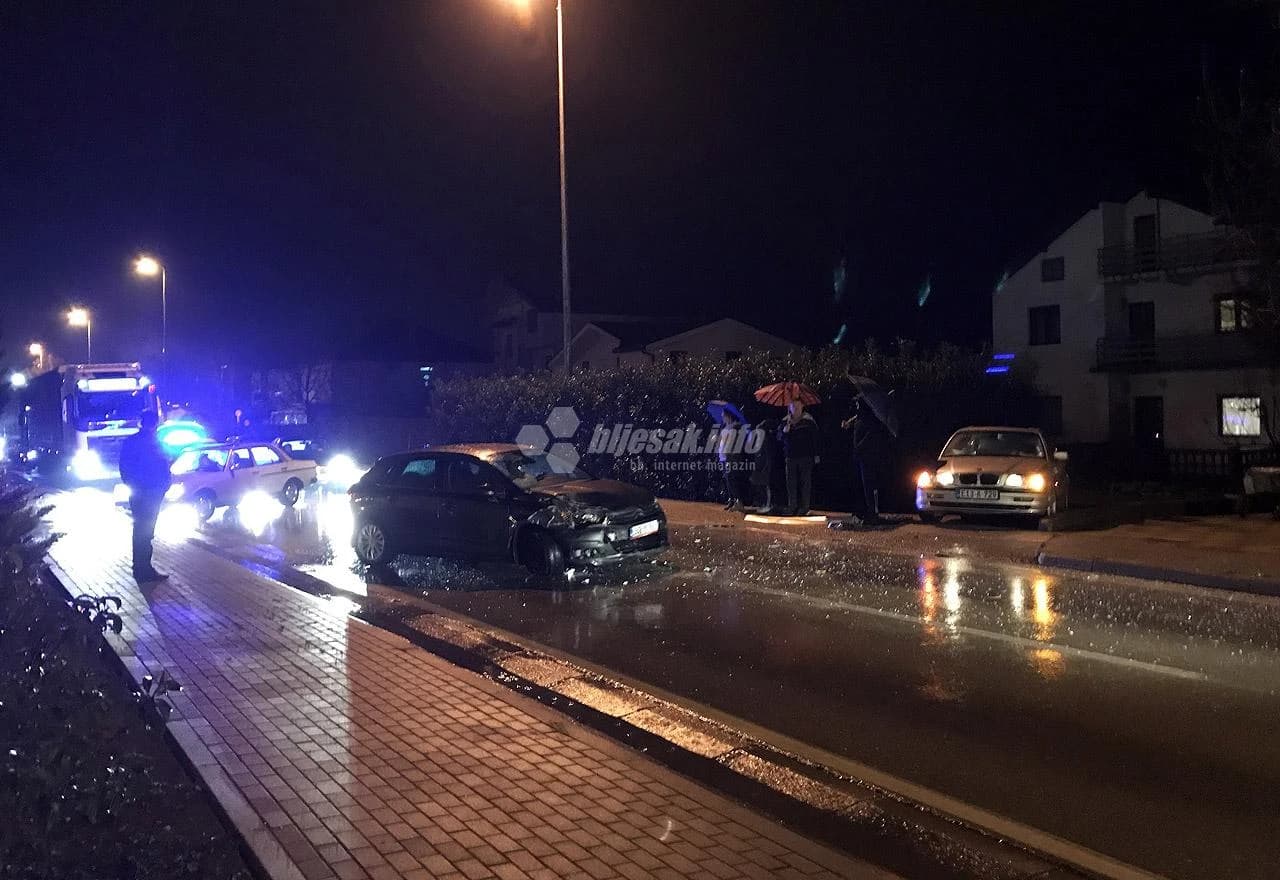 Prometna nesreća na Trnskoj cesti u Širokom Brijegu