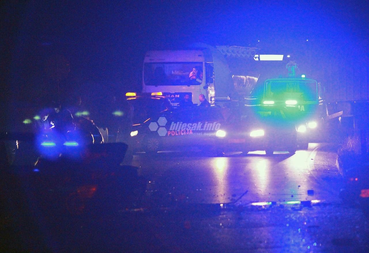Teška prometna nesreća na Obilaznoj cesti u Širokom Brijegu