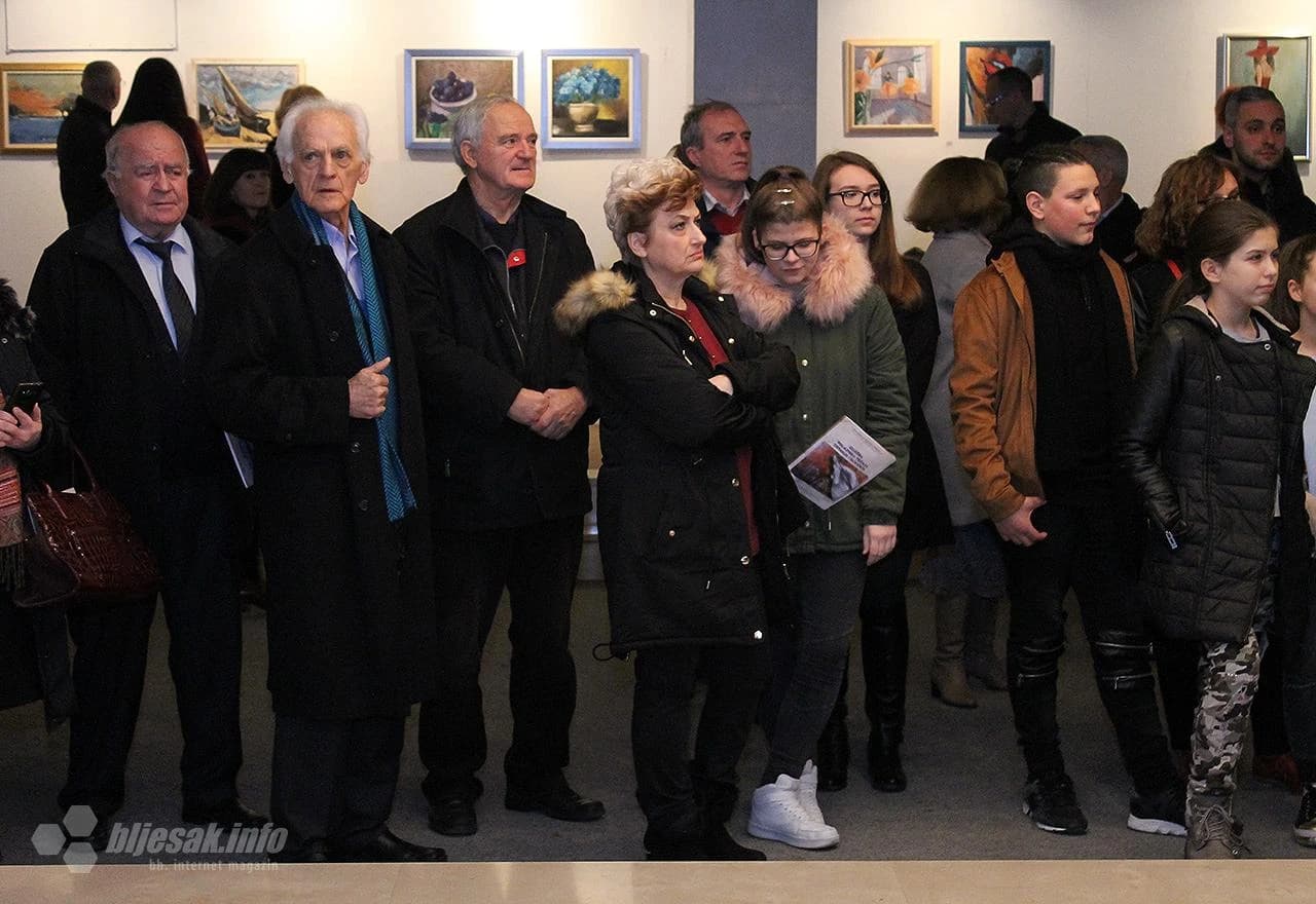 Izložba polaznika tečaja crtanja i slikanja galerije Michelangelo