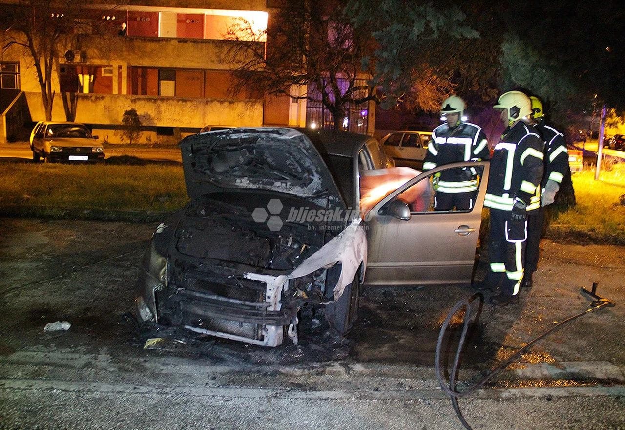 Gašenje požara na Škodi