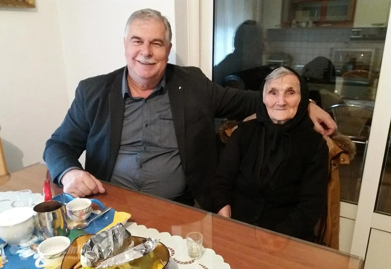 Jela Mabić sa gradonačelnikom Širokog Brijega Mirom Kraljevićem