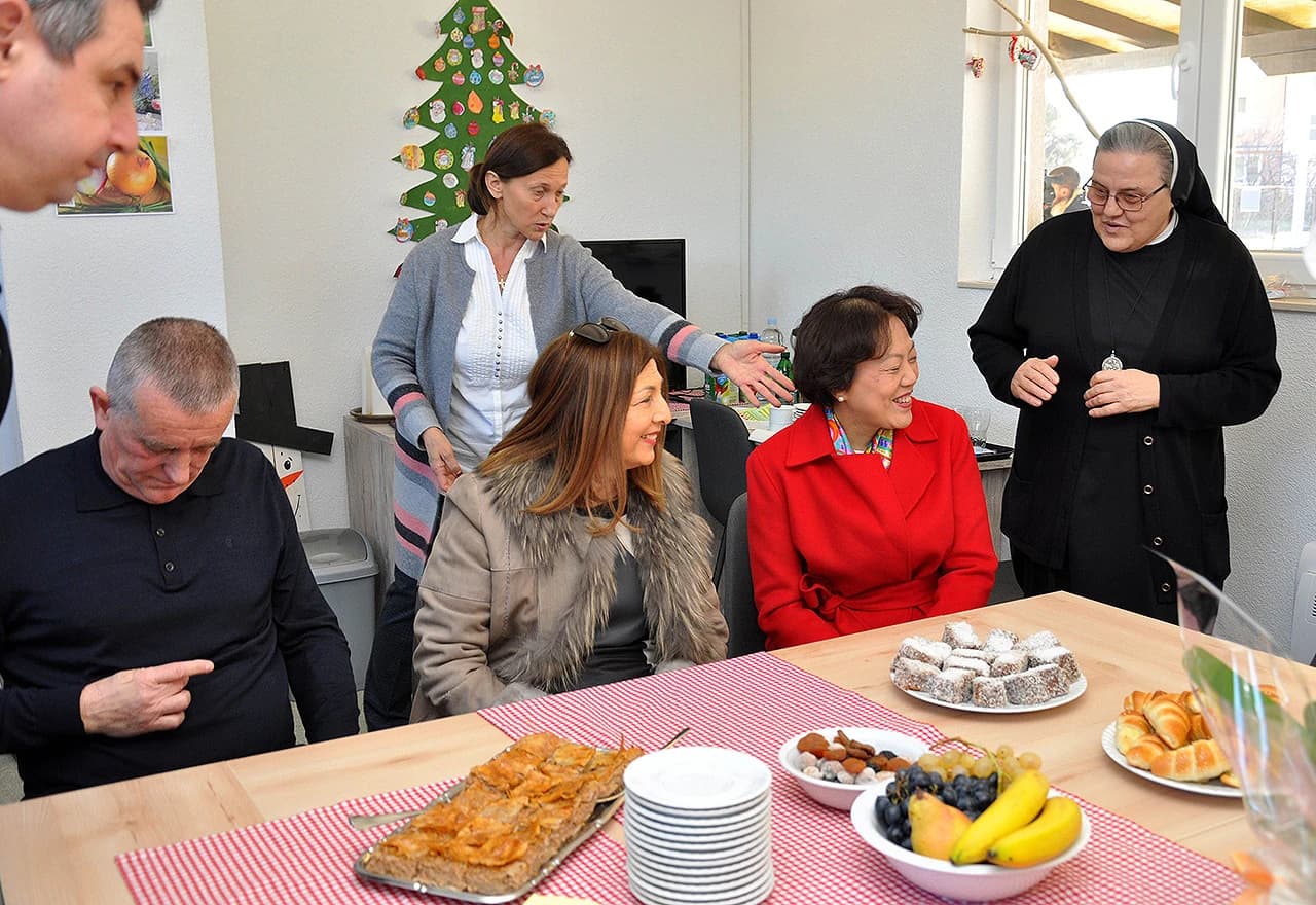 Posjeta ''Vedrom osmijehu''