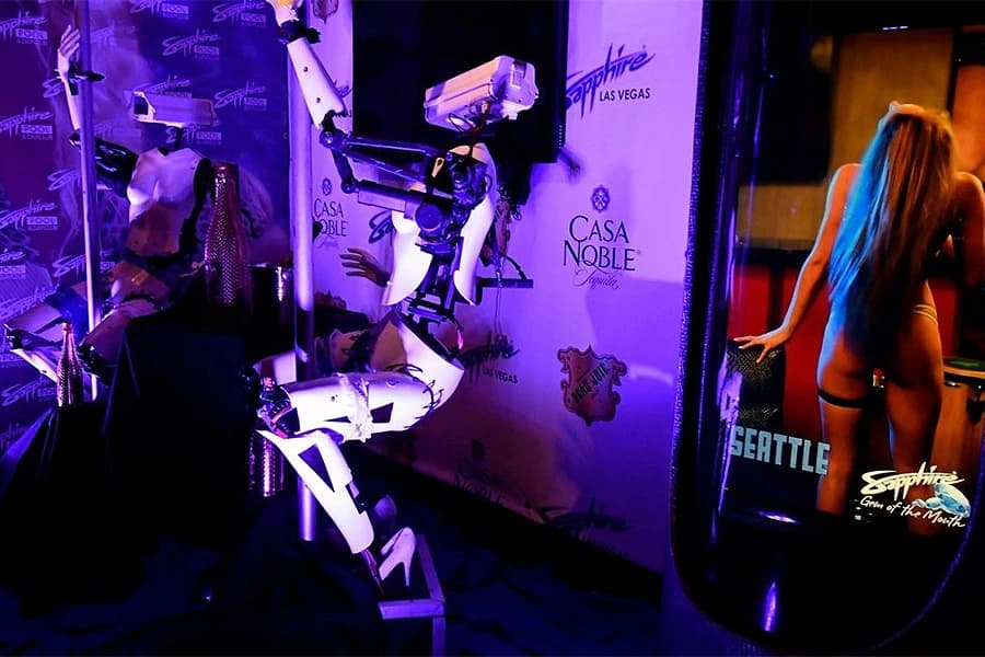 Foto: Profimedia / Autor: NN/ Ovim plastičnim plesačicama, na pozornici se pridružuju 'standardne' djelatnice kluba