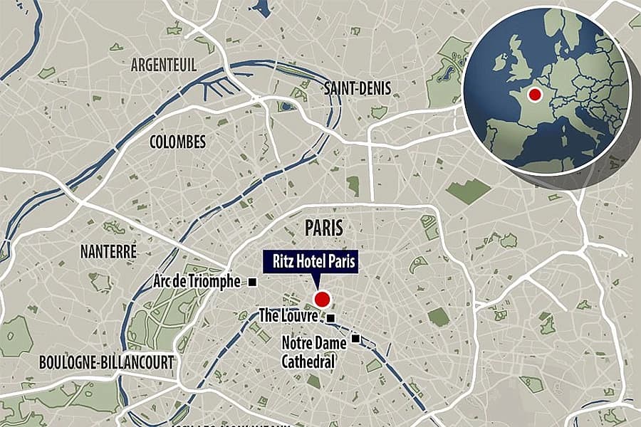 Lokacija na kojoj se nalazi hotel