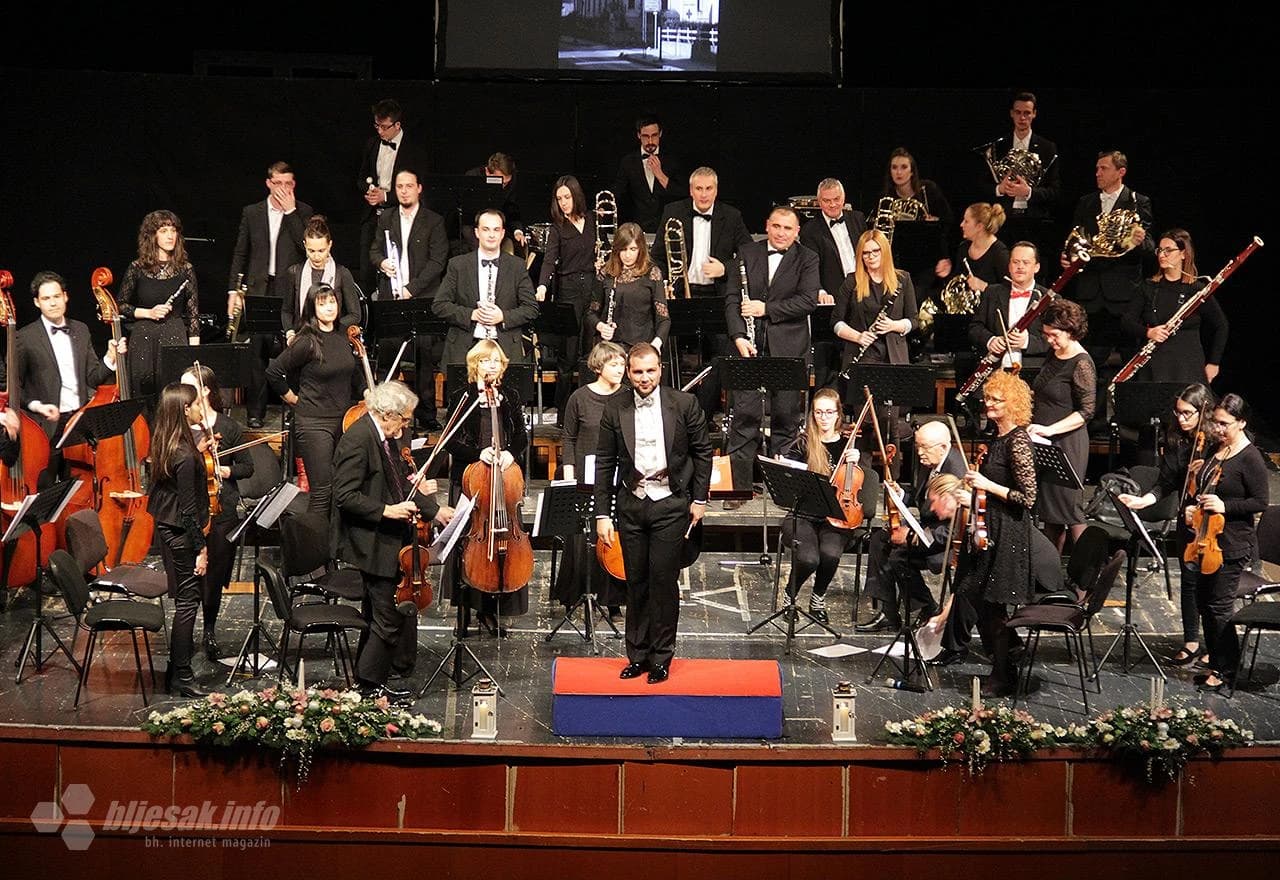 Detalj s novogodišnjeg koncerta Simfonijskog orkestra Mostar