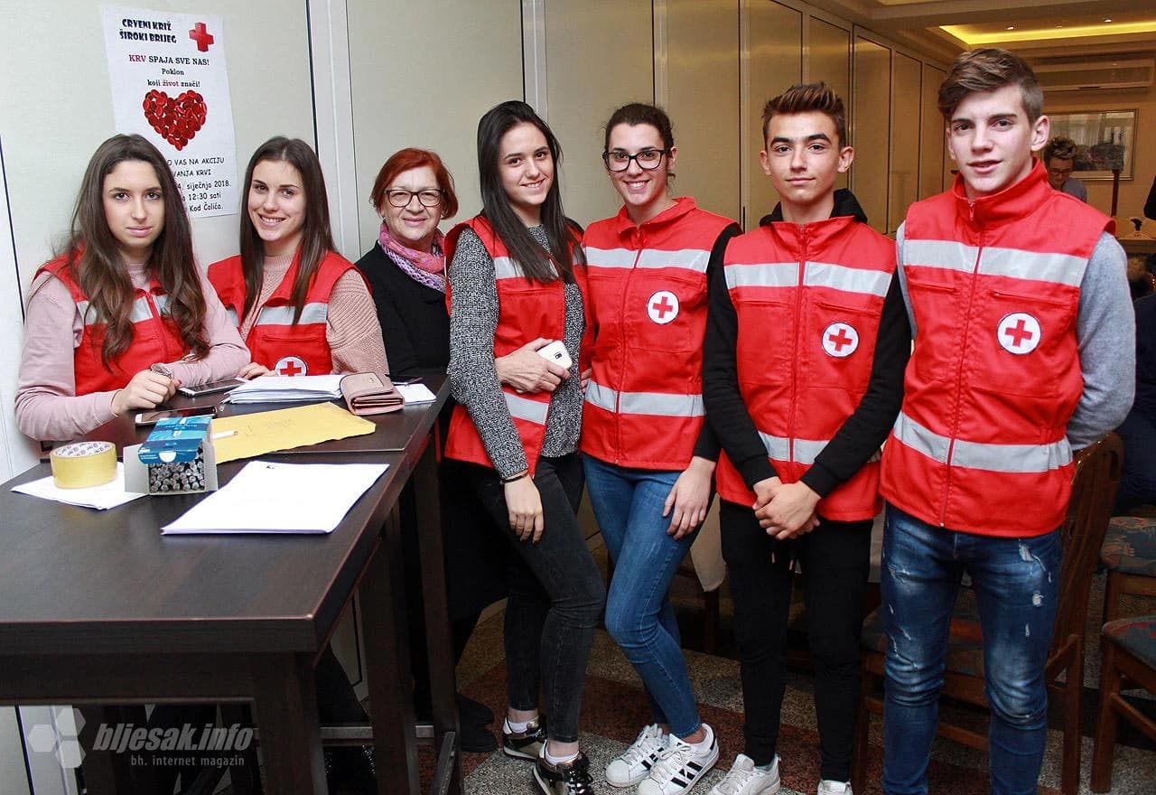 Rekordna akcija dobrovoljnog darivanja krvi u Širokom Brijegu