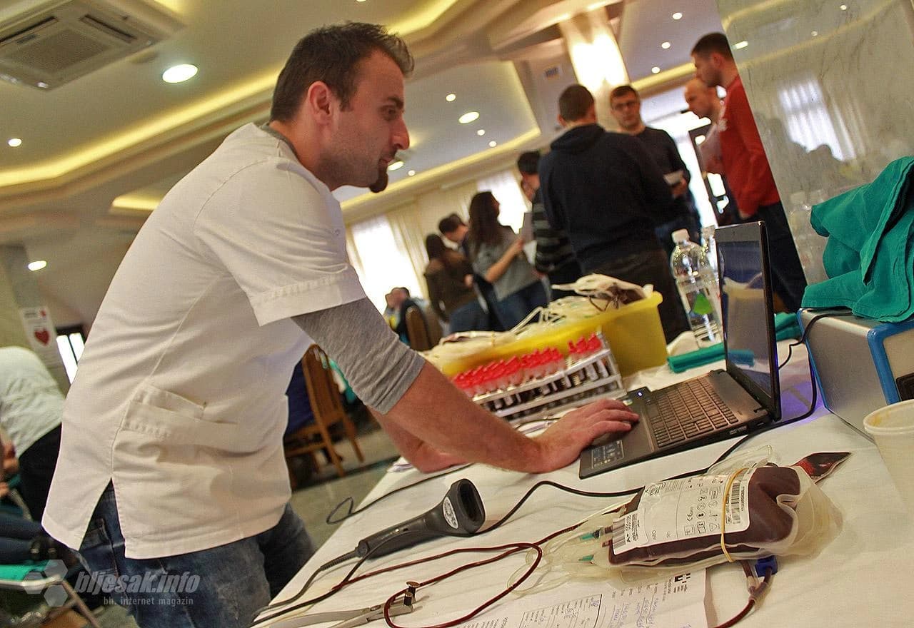 Rekordna akcija dobrovoljnog darivanja krvi u Širokom Brijegu