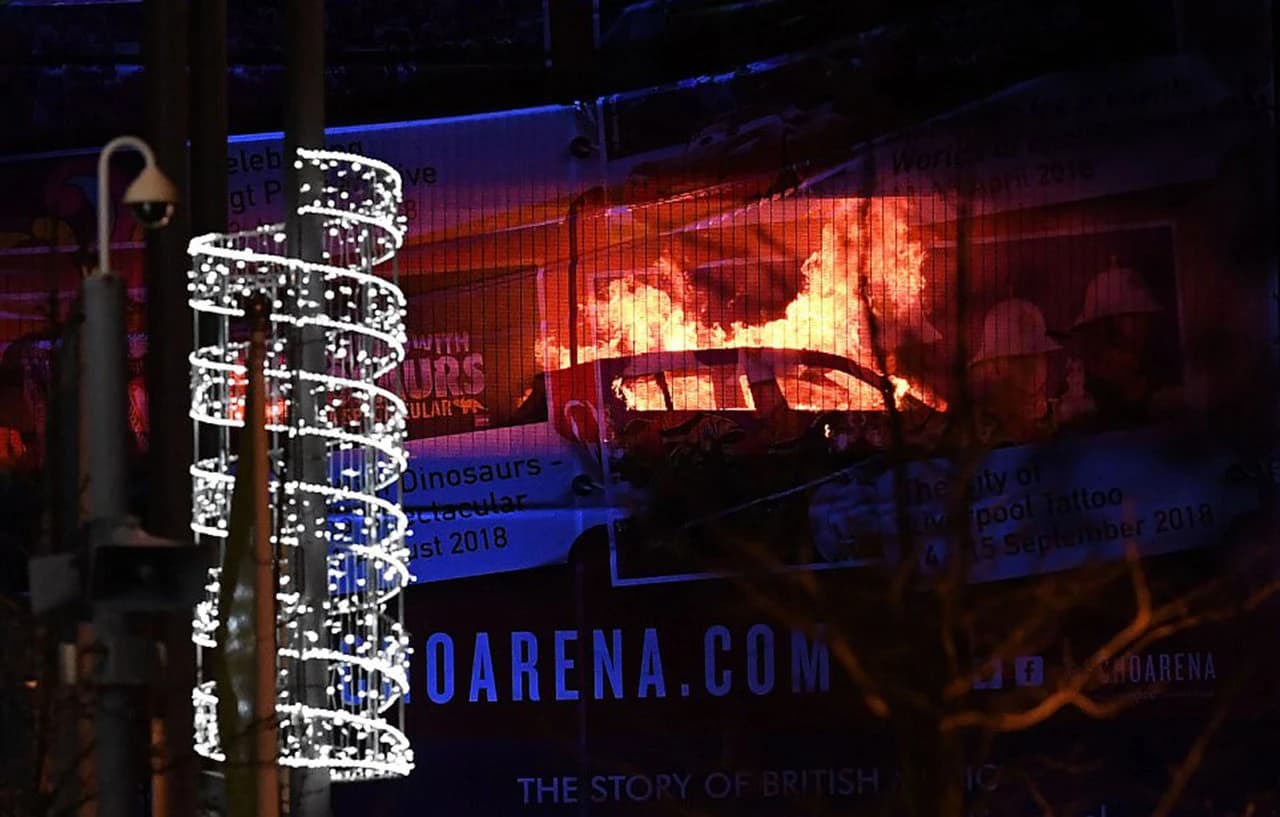 AFP - Garaža u plamenu