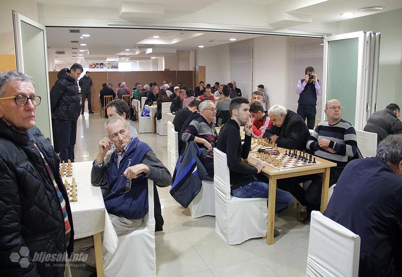 Detalj s novogodišnjeg šahovskog turnira