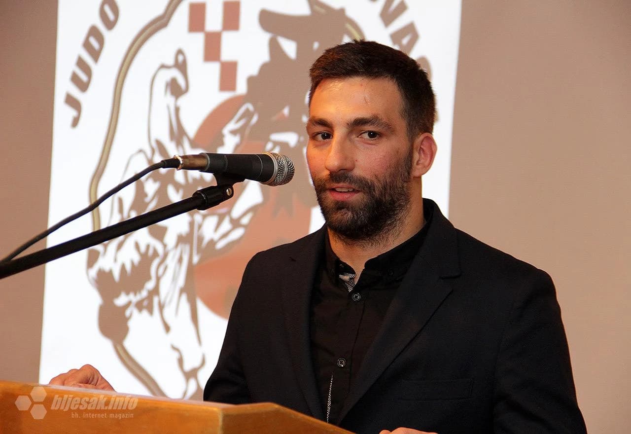 Detalj sa svečanosti judo kluba Hercegovac