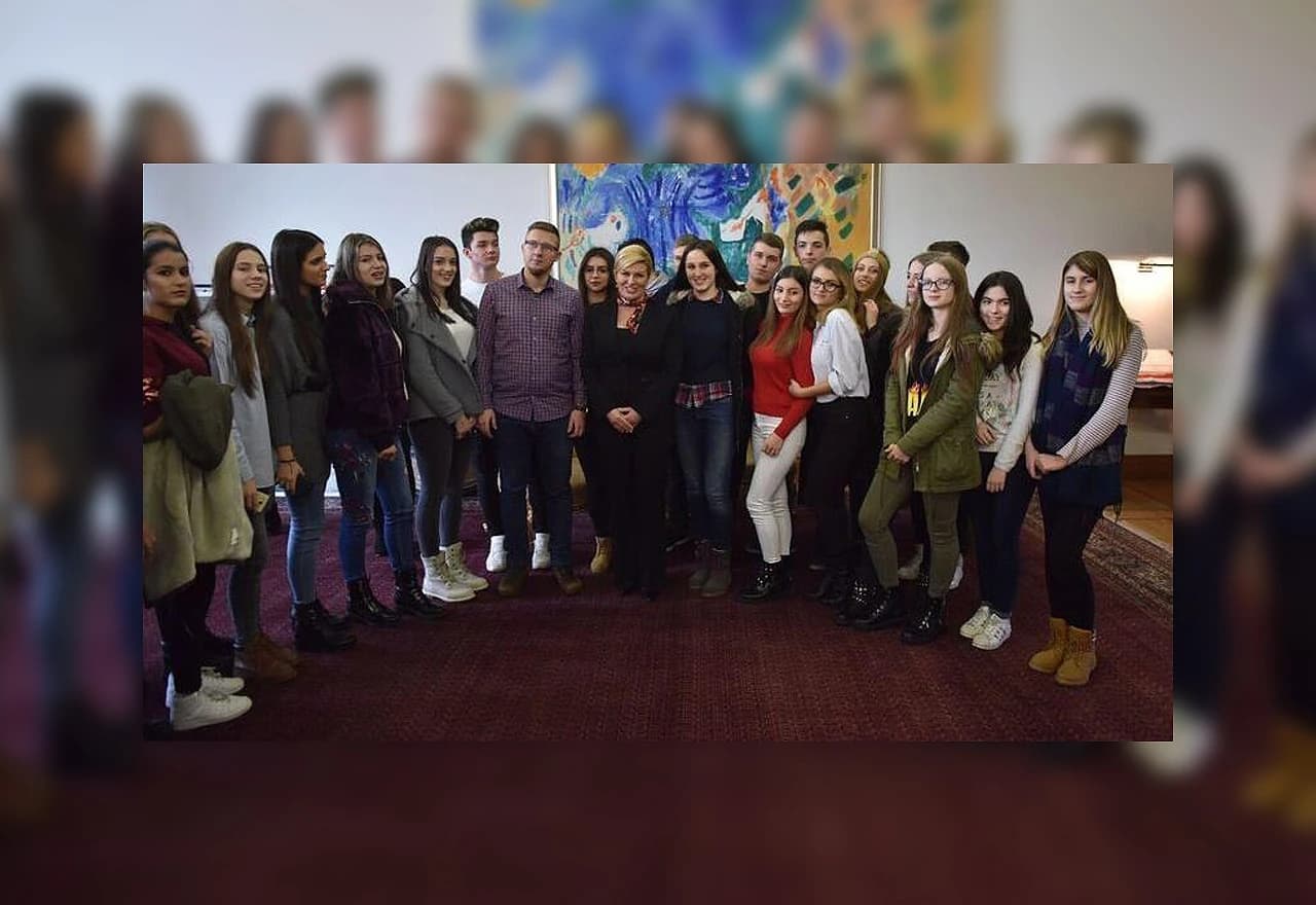 Učenici Građevinske u Zagrebu