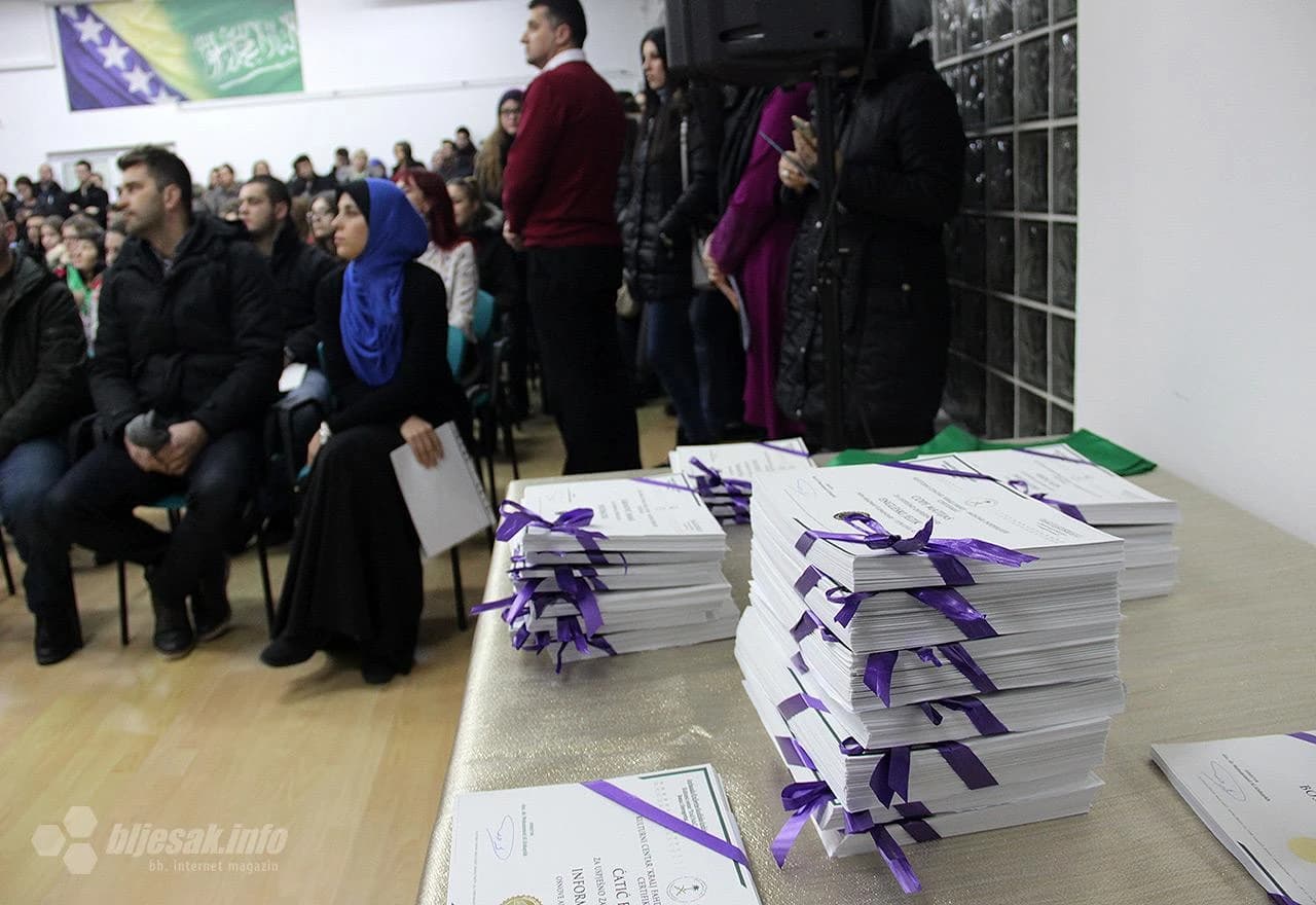 Detalj s dodjele certifikata