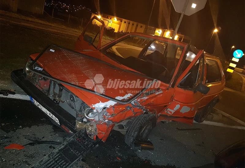 Teška prometna nesreća na južnom ulazu/izlazu u Mostar