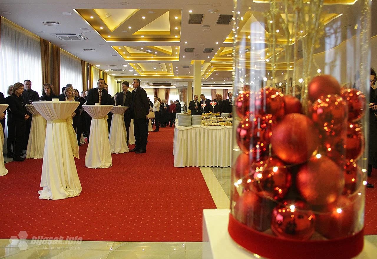 Gosti na prijemu Hercega i Bešlića