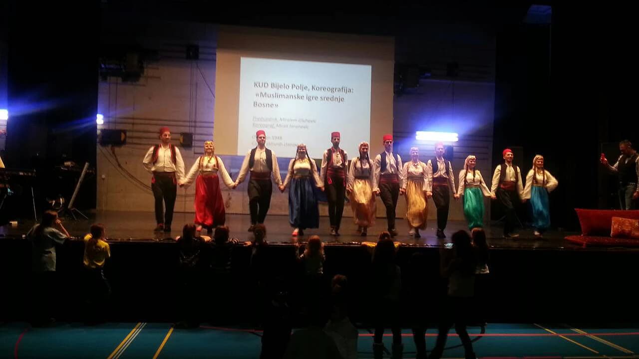 Članovi KUD-a Bijelo Polje u Baselu