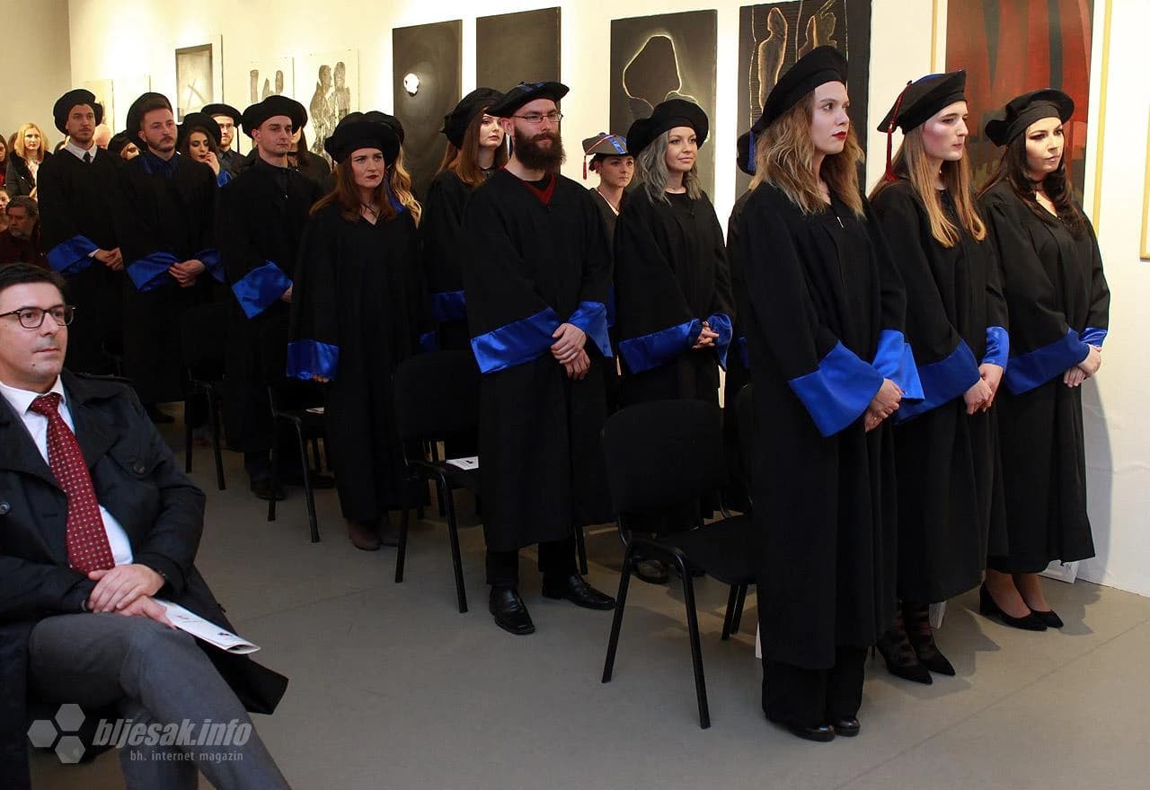 Promocija diplomanata Akademije likovnih umjetnosti u Širokom Brijegu