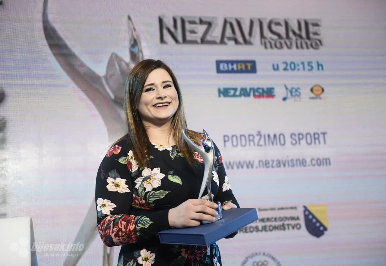 Džudašica Larisa Cerić proglašena je najboljom sportašicom 2017. godine