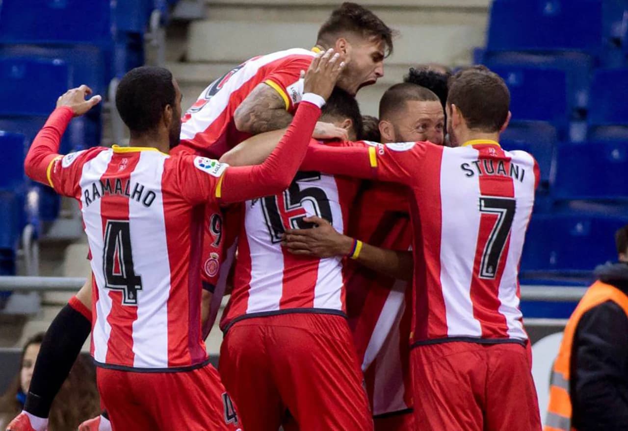 Slavlje igrača Girone 