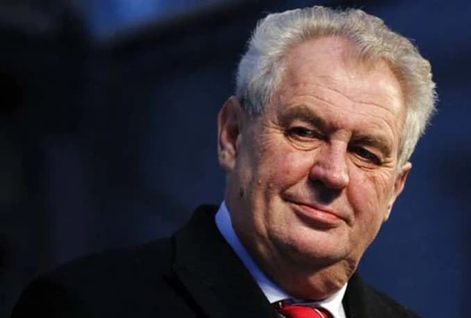 Češki predsjednik Miloš Zeman 