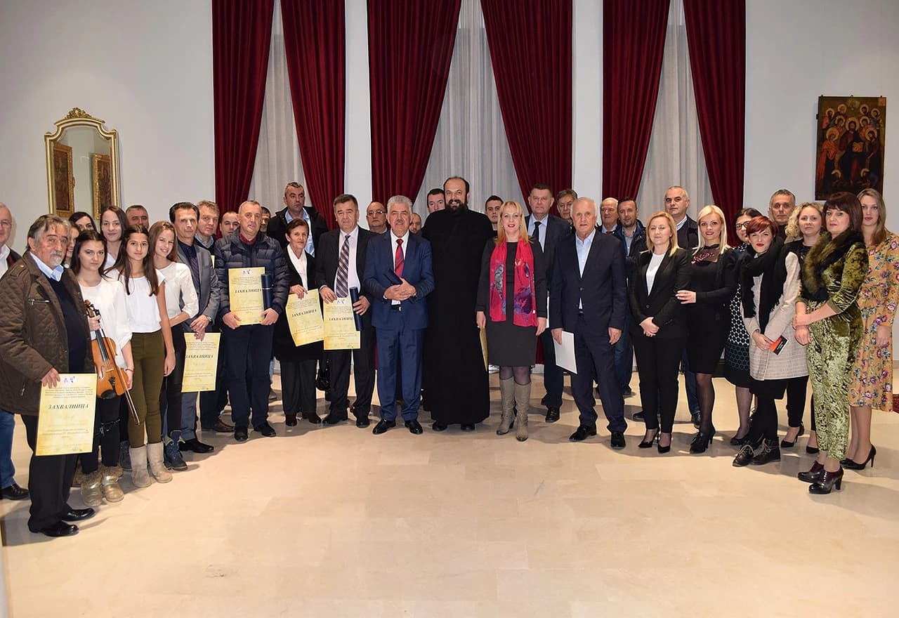 Detalj s dodjele zahvalnica